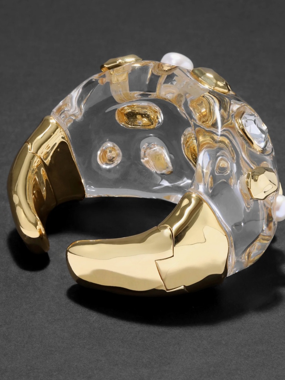 NEW ALEXIS BITTAR LIQUID LUCITE CUFF🤩 - Picture 3 of 5